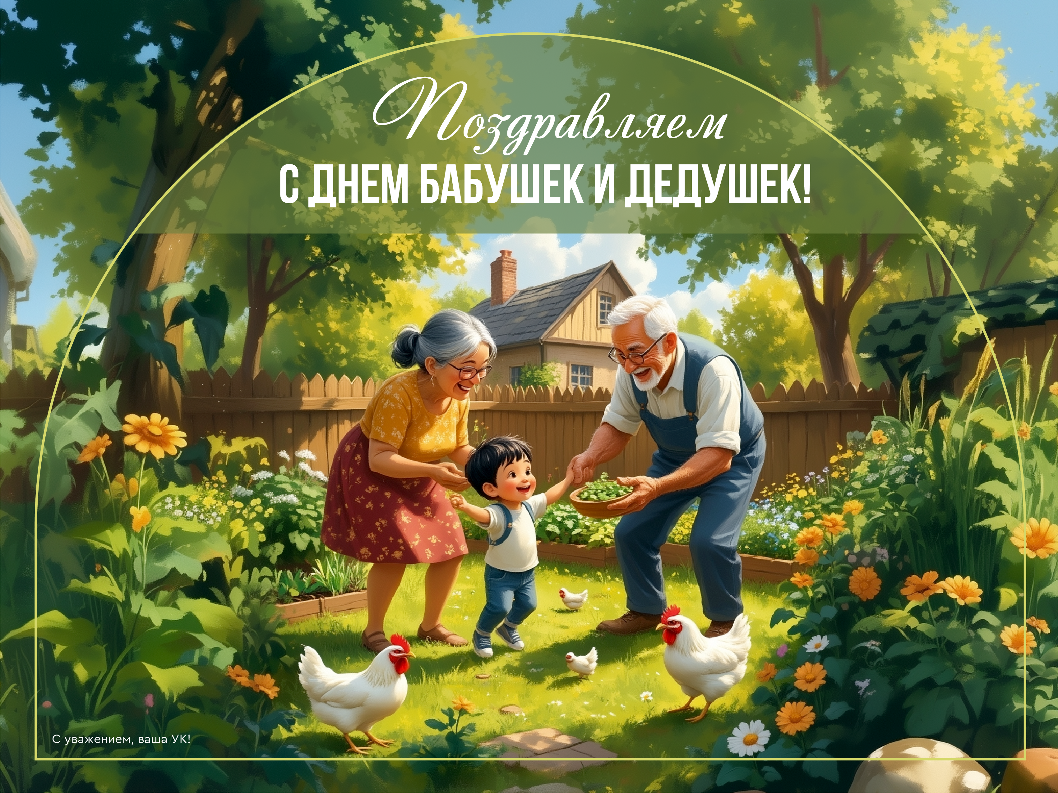 С Днем бабушек и дедушек!