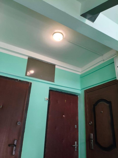 ул. Высотная, д. 3 и ул. 40 лет Октября, д. 1 — заменили потолочные светильники